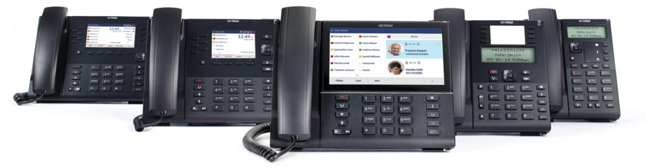 Mitel 6800 SIP Telefonfamilie